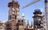 Holy Kaaba Makkah construction outside
